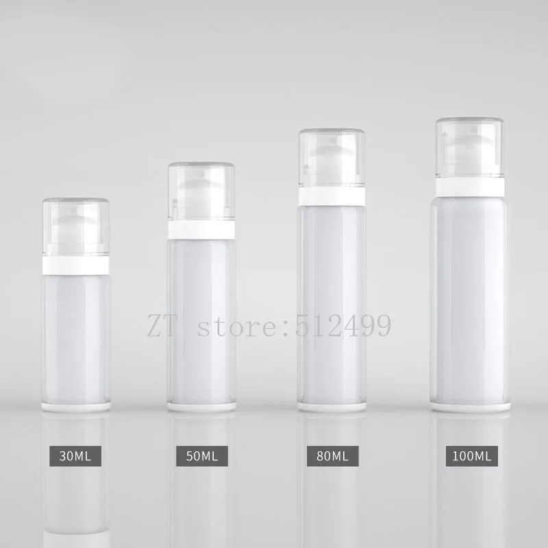 

30ml50ml80ml100ml 20 шт. высококачественная косметическая Emtpy как двухслойная распылительная бутылка, портативная дорожная посылка для хранения эму...