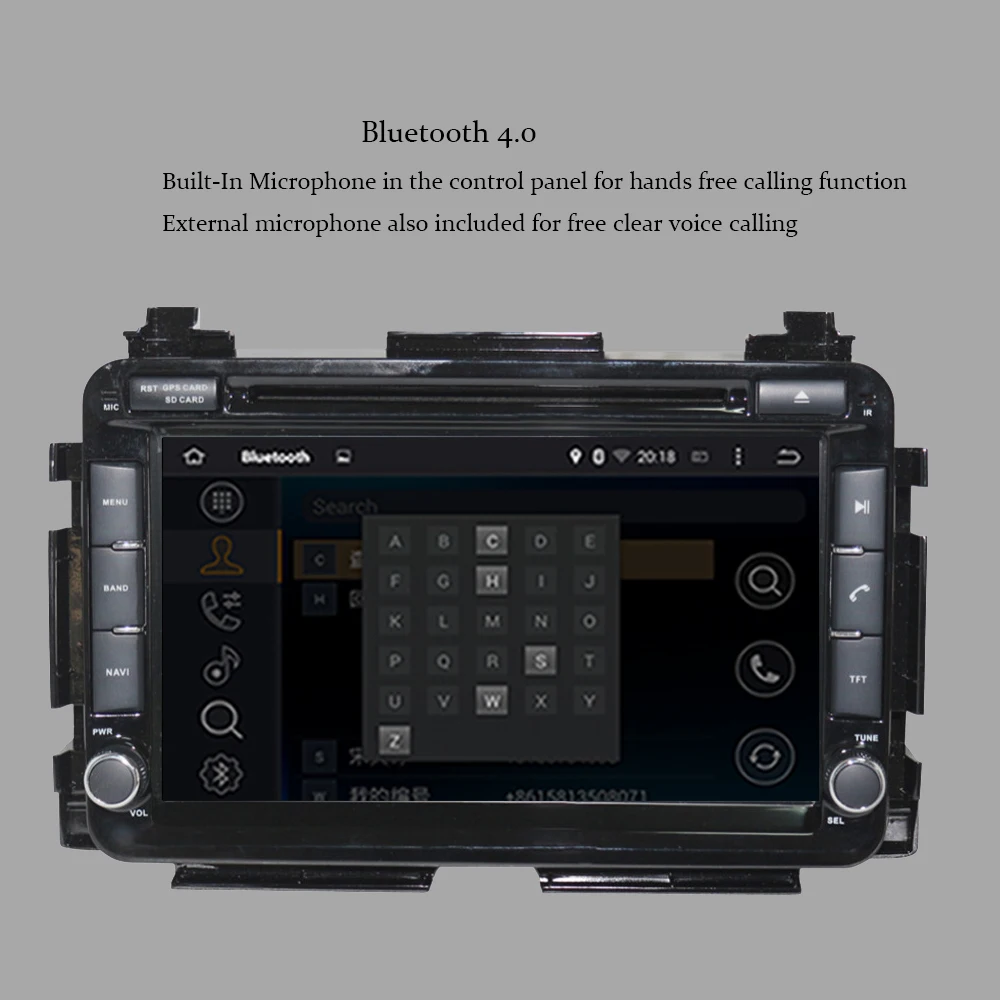 Android 9 0 автомобильный GPS-навигатор BT 4 Гб Восьмиядерный процессор 8 дюймов