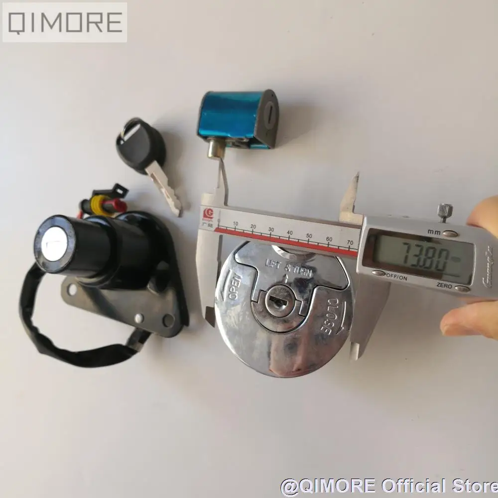 Переключатель зажигания/крышка топливного бака набор ключей для замка мотоцикла