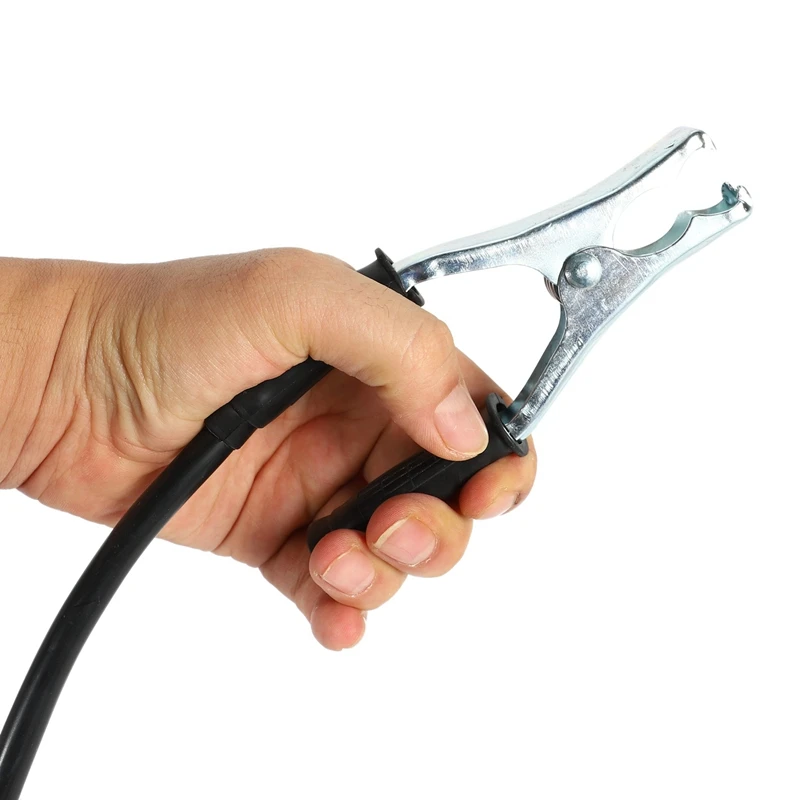 

Professional 300A Ground Welding Earth Clamp Clip Set for Mig Tig ARC Welding Machine 1.5M Cable 10-25 Plug Durable