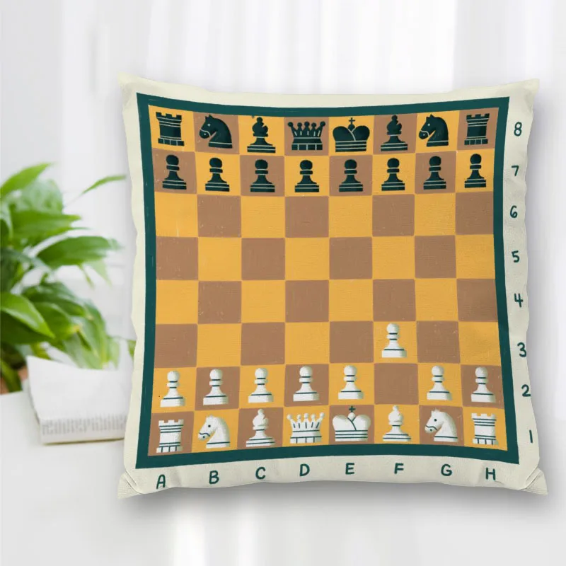 Квадратная шахматная доска высокого качества на заказ чехол молнии для спальни