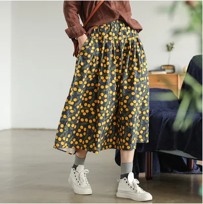 Осенняя юбка женская Свободная модная повседневная 2019 Новый женский эластичный