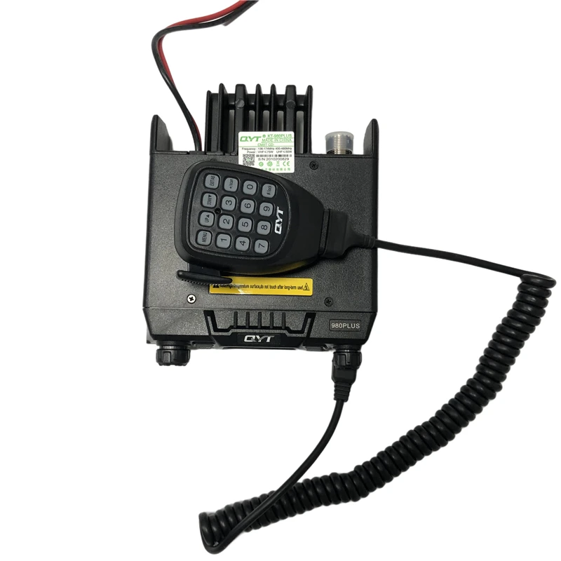 QYT 980PLUS Mobile Walkie Talkie Wireless Car Radio 50W Dual Band VHF UHF Quad-Standby 200 Channel Station 20KM Long Range NEW enlarge