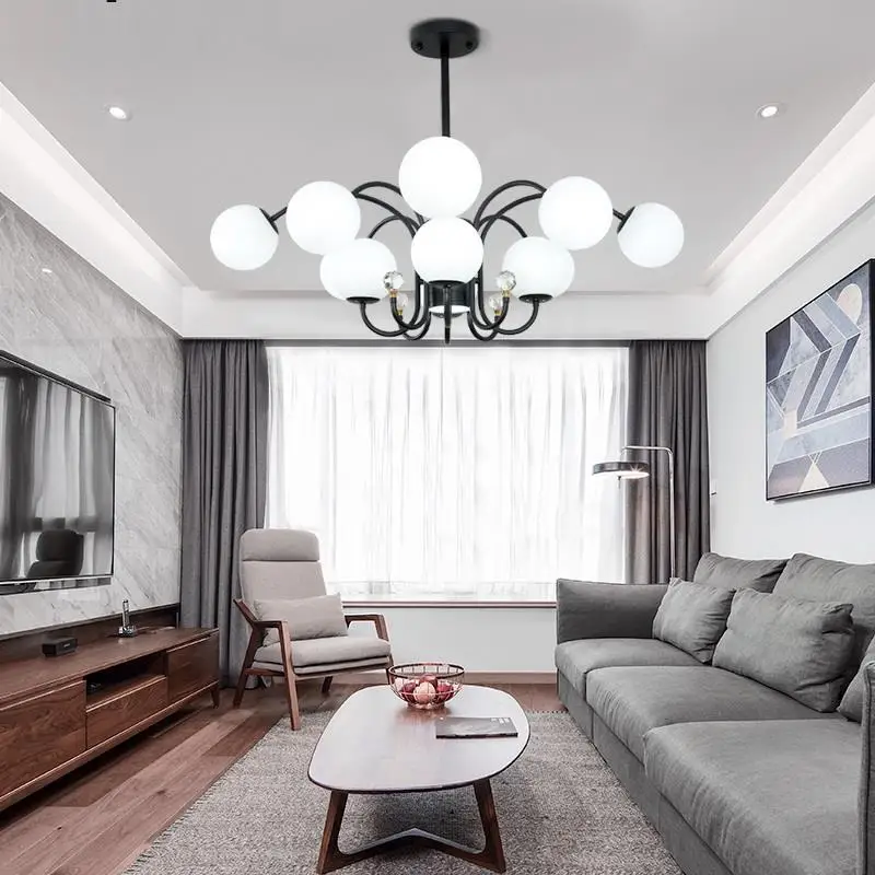 Sospensione современный дизайн Deco Chambre Fille Crystal Lampen подвесной светильник | Лампы и