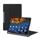 Прозрачная защита для экрана для Lenovo Yoga Смарт Tab 10,1 2019 чехол для планшета для Yoga Tab 5 10,1 YT-X705F Магнитный чехол из искусственной кожи