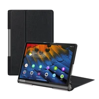 for lenovo yoga smart tab 10 1 2019 tablet case for yoga tab 5 10 1 yt x705f magnetic cover pu leather capa