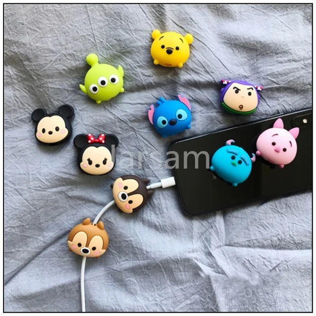 Мультяшный защитный кабель для передачи данных чехол кабеля iPhone зарядный USB