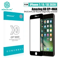 for iphone se 2020 se2 se 2 anti explosion tempered glass nillkin hhpro 3d xd cpmax screen protector for iphone 7 8 film