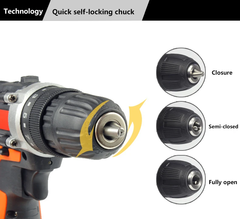 Cordless Drill 12V 16.8V 24V Optional 3/8 inch 2 speed Power Tools Flexible shaft Screwdriver Dremel Rechargeable