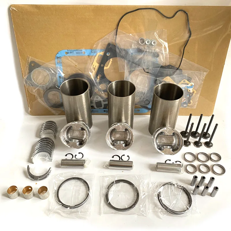 

Overhaul Rebuild Kit for Isuzu Engine 3AD1 Piston Liner Ring Bearing Gasket Kit