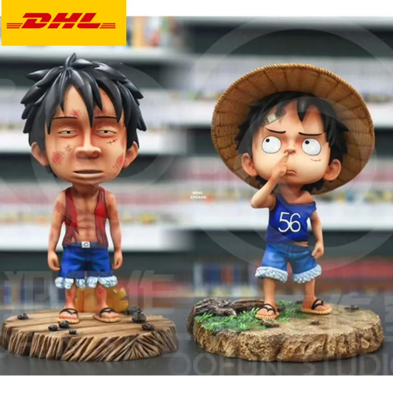 6 &quotодна статуя соломенная шляпа Пираты бюст обезьяна Д. Луффи полноразмерная