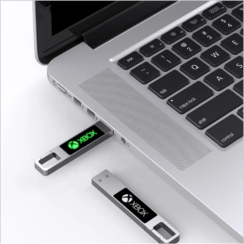 

Metal keychain 2-in-1 USB flash drive with customizable logo Usb 2.0 memory stick pen drive