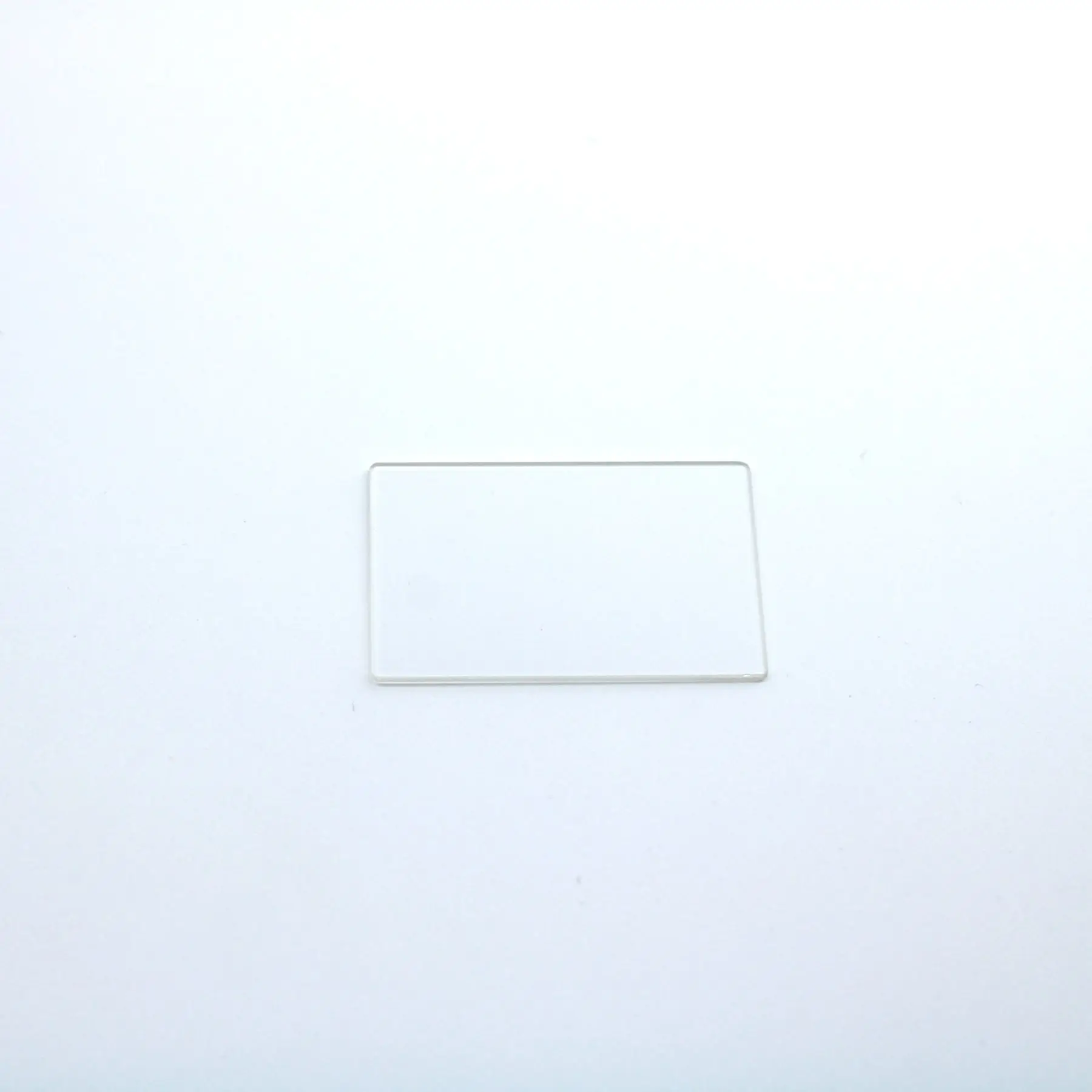 Размер 35x45 мм прозрачная Плавленая кварцевая стеклянная пластина с УФ ИК лучом