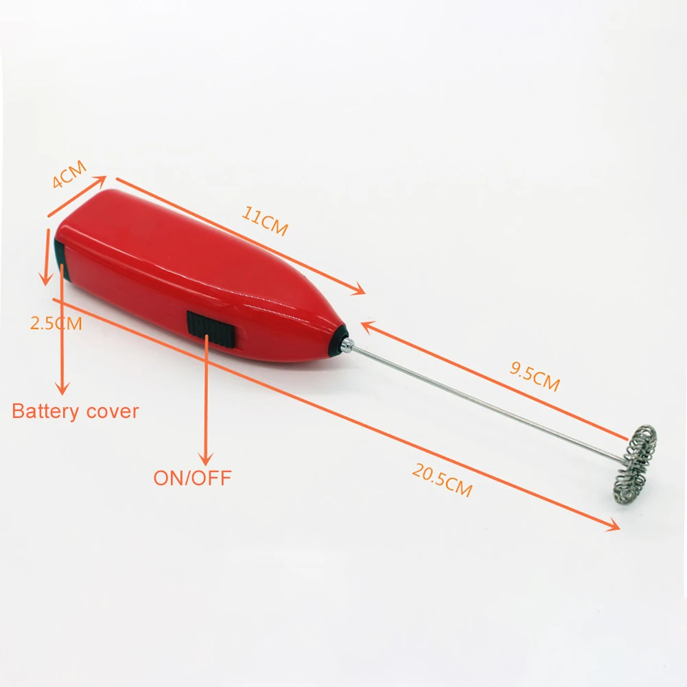 New 1Pc Portable Practical Stainless Steel Electric Handheld Frother Coffee Milk Whisk Egg Beater Blender Kitchen Tool | Дом и сад
