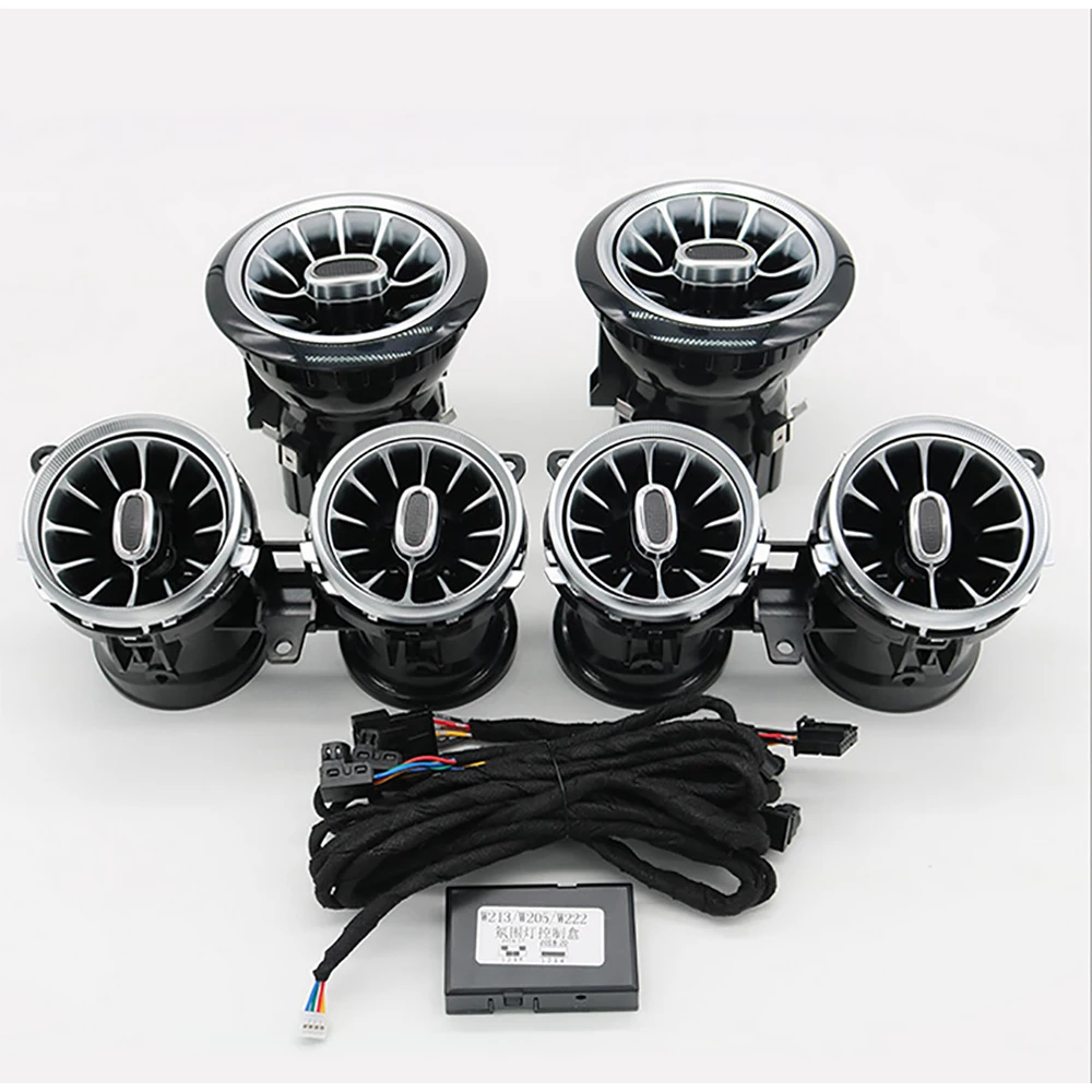 K автомобильная Передняя панель вентиляционного отверстия кондиционера 64 цвета