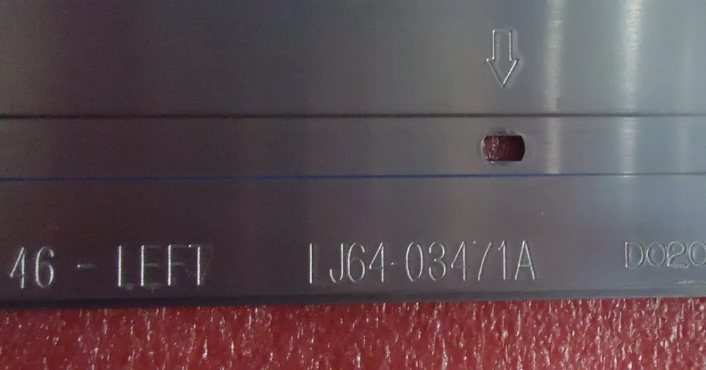 

new 2 PCS*64LED 57cm 46 inch LED backlight bar 2012SGS46 7030L 64 REV1.0 for LTA460HQ18 LJ64-03471A LED46X5000DE