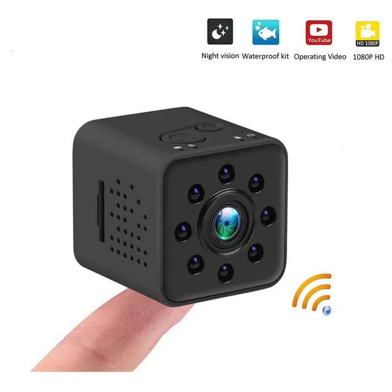 

2021 FULL HD 1080P Mini Camera WIFI Camera SQ13 SQ23 SQ11 SQ12 Night Vision Waterproof Shell CMOS Sensor Recorder Camcorder
