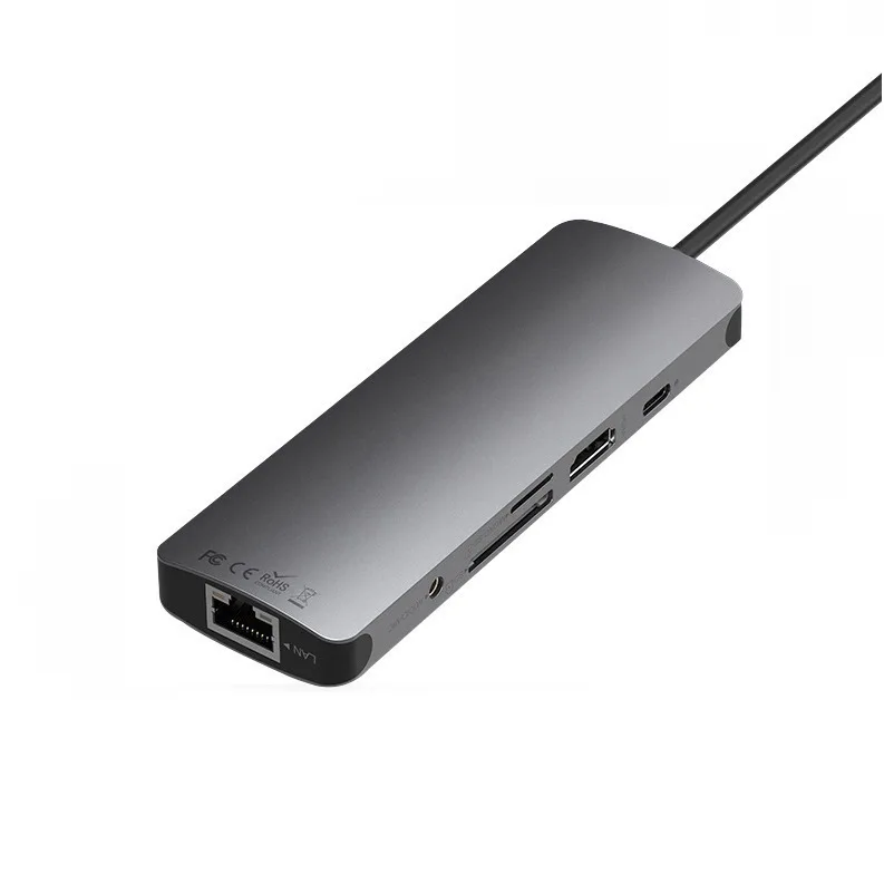 

USB C HUB Type to Multi 3.0 HDMI Adapter Dock for MacBook Pro Huawei Mate 30 - 3.1 Splitter Port