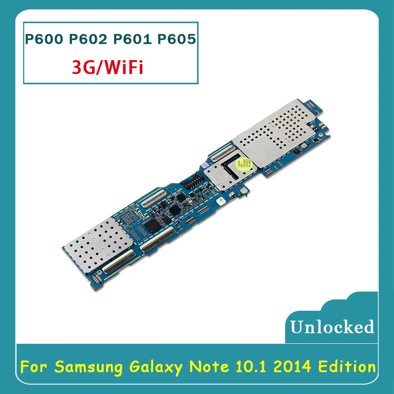 Оригинальная разблокированная материнская плата Logic для Samsung Galaxy Note 10 1 2014 Edition P600