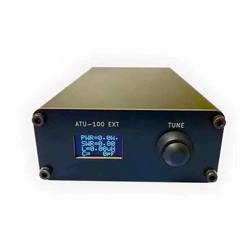 

Ready to USE ! ATU-100 1.8-50MHz ATU-100mini Automatic Antenna Tuner by N7DDC 7x7 + 0.96 inch OLED + CASE