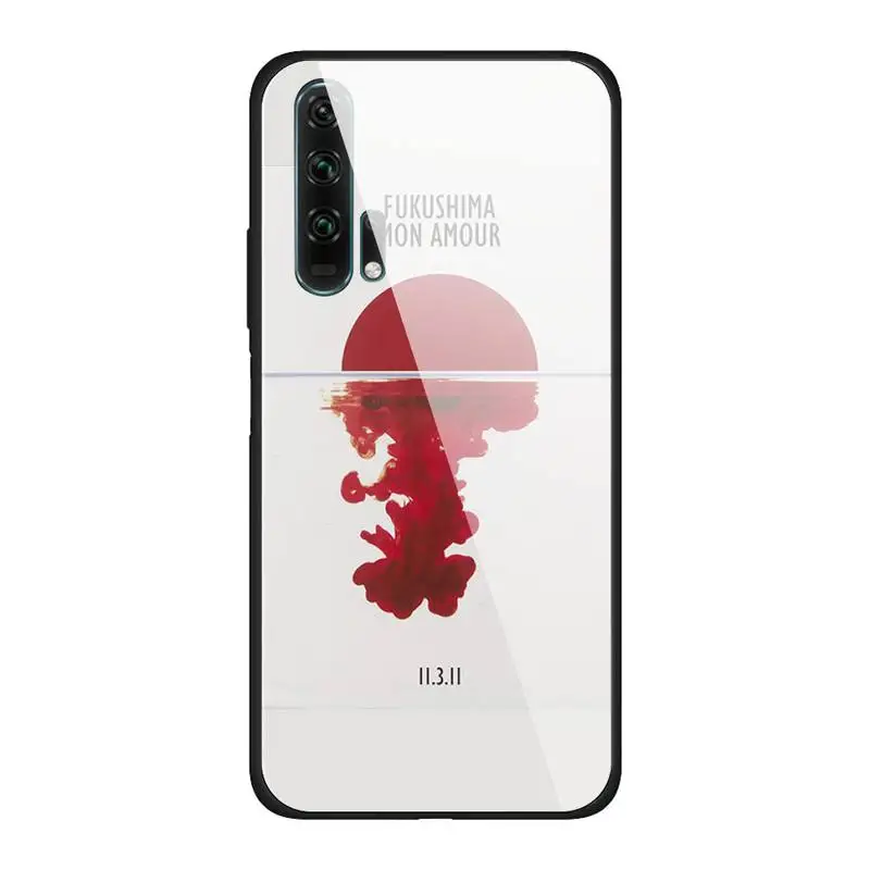 

Minimal art Phone Case For Huawei Mate 9 10 lite 20Pro&Tempered Glass Back Cover For Honor 7A 8X 9 10 V10