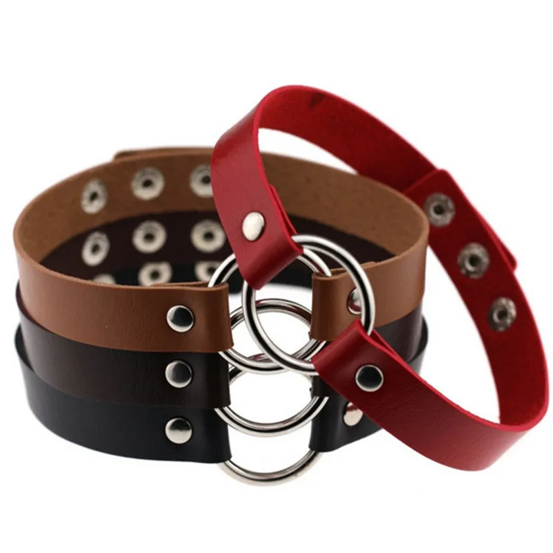 Новинка Модный комплект в стиле хип хоп панк из искусственной кожи украшение на