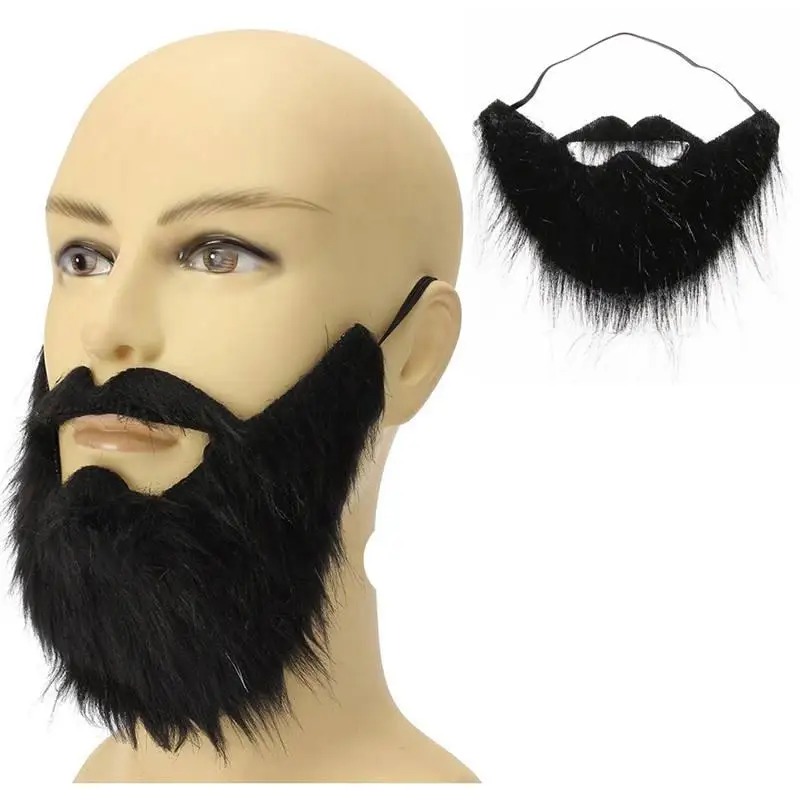 

Savage Pirate Decoration Masquerade Props Children Fake Beard Funny Props Mustache Halloween Party Decoration Supplies