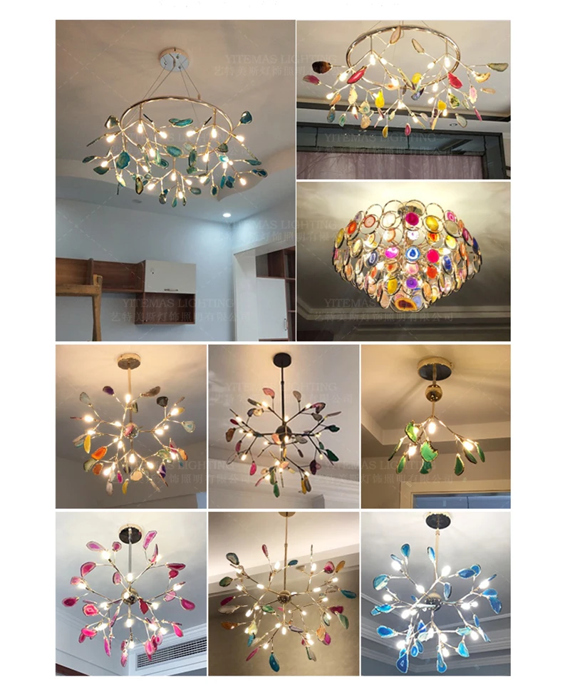 

Modern LED Pink pendant light loft hanging lamp unique nordic design purple pendant lamps in bedroom restaurant decorative lamps