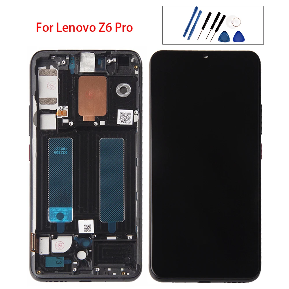 Для Lenovo Z6 Pro ЖК дисплей кодирующий преобразователь сенсорного экрана в сборе