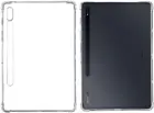 Силиконовый прозрачный чехол для Samsung Galaxy Tab S7 Plus 12,4 SM-T970 T975, Противоударная задняя крышка из ТПУ для Galaxy Tab S7 11 дюймов T870