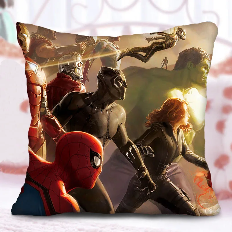 1 шт. 45x45 см Marvel's Avengers3 Unlimited War наволочка полиэфирные наволочки Талия Подушка Декоративные подушки Чехол