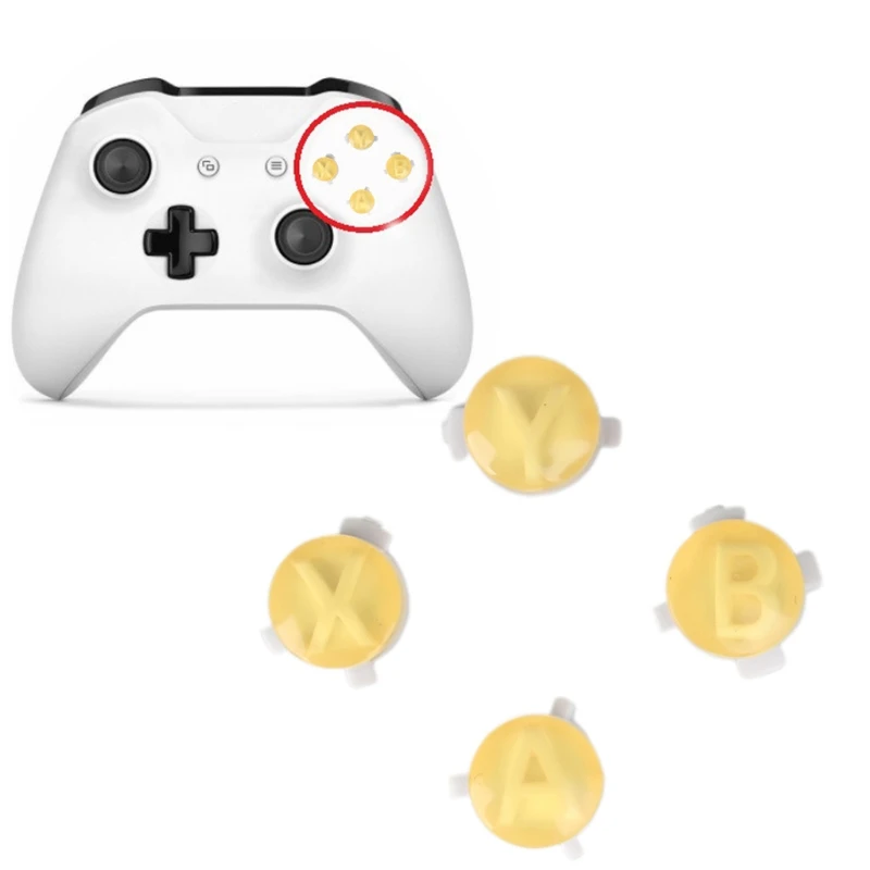 Прямые поставки для X box один контроллер Кнопки ABXY Mod Kit BOX One Slim Case Коробка Elite |