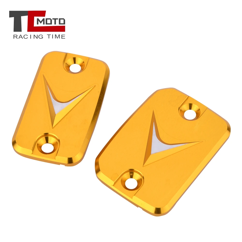 

1 Pair For Kymco AK550 AK 550 2017 2018 Motorcycle Accessories Front Brake Clutch Cylinder Fluid Reservoir Cover Cap