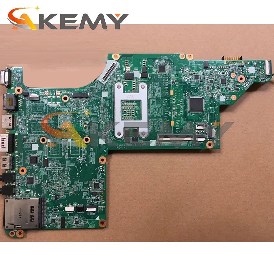 615281-001 615281-501 для струйного принтера HP Pavilion DV6-3000 материнская плата ноутбука DA0LX6MB6H1