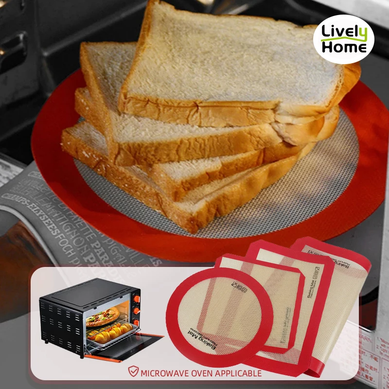 

Macaron Baking Mat Bake Pan Cake Dough Pastry Cookie Silicone Mat Liner Nonstick Notslip Heat Resistant Fondant Mat Kneading Mat