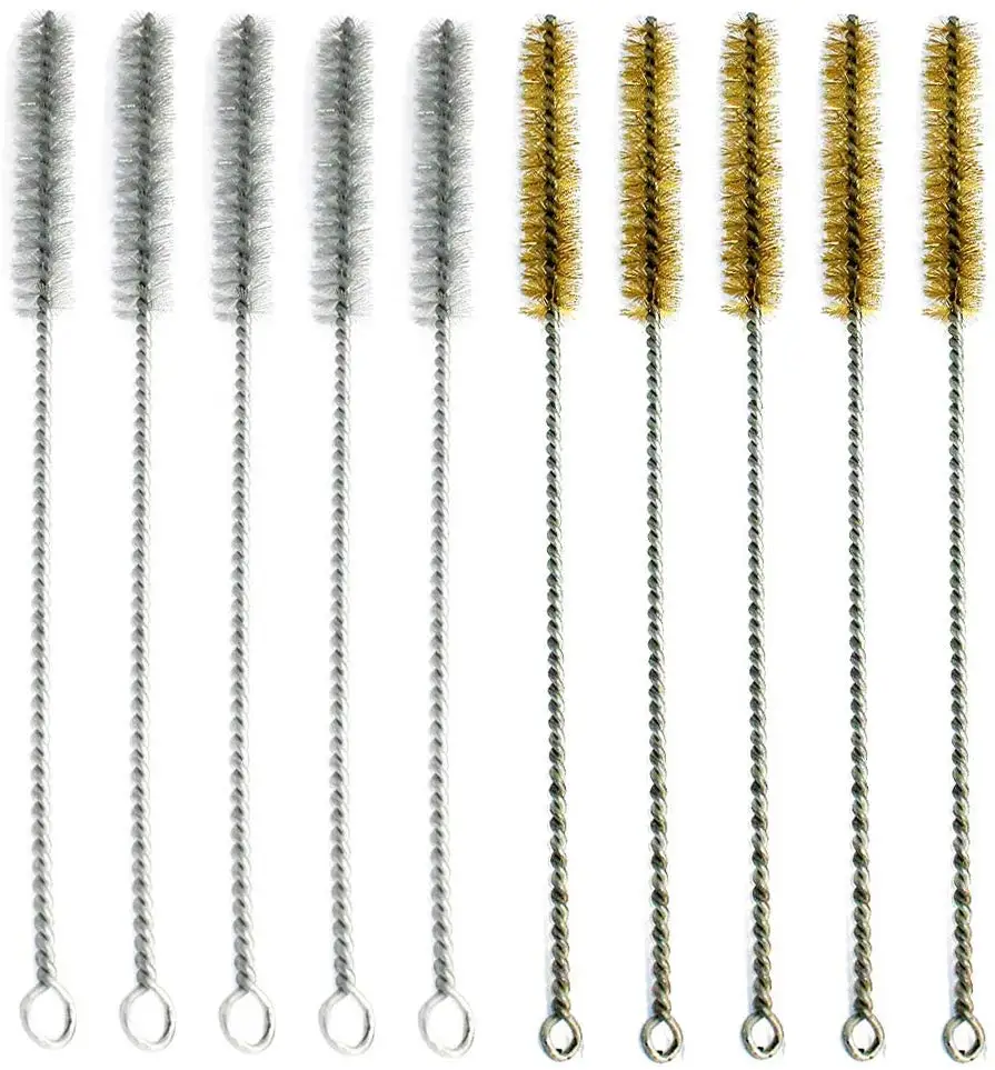 

Набор стальных латунных проводов для бутылок и сварочного инструмента для удаления ржавчины, 29 см