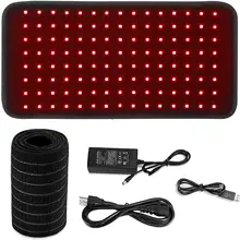 2021 New LED Red Light and Near Infrared Light Therapy Belt Devices 660nm 850nm Large Pads Wearable Wrap for Pain Relief