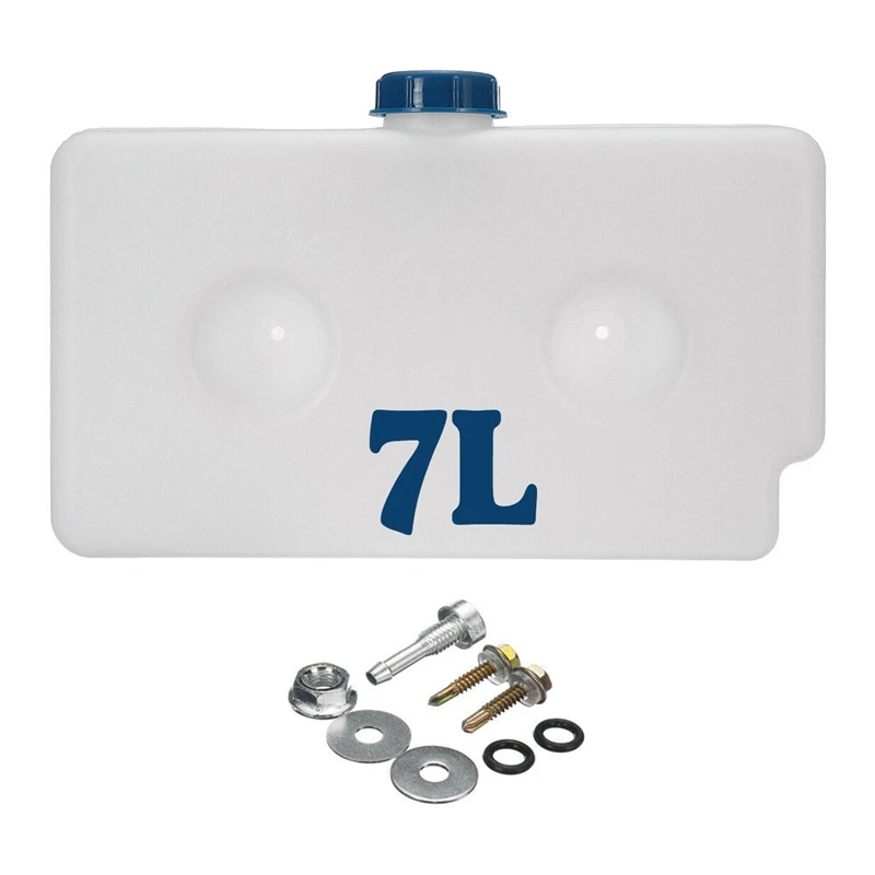 Универсальный 7л пластиковый топливный бак масляный бензиновый воздушный