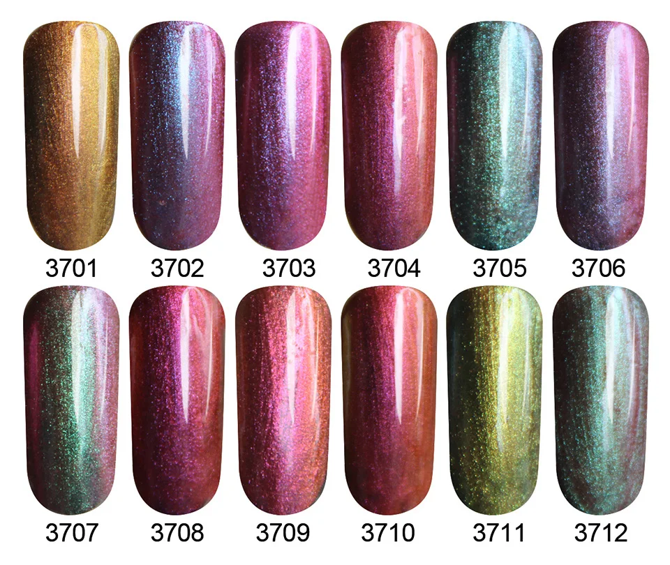 Docaty лак для ногтей хамелеоновая голографическая блестящая жемчужина Блестящий