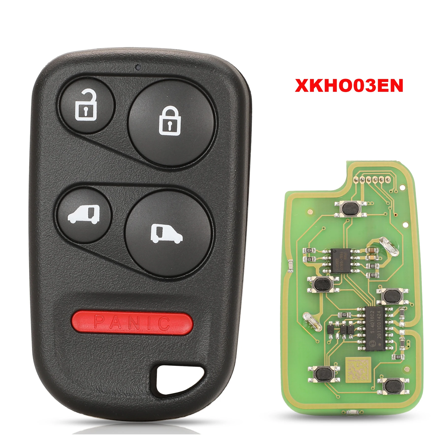 

XHORSE jingyuqin XKHO03EN Универсальный дистанционный брелок для ключей VVDI с дистанционным запуском и кнопкой багажника