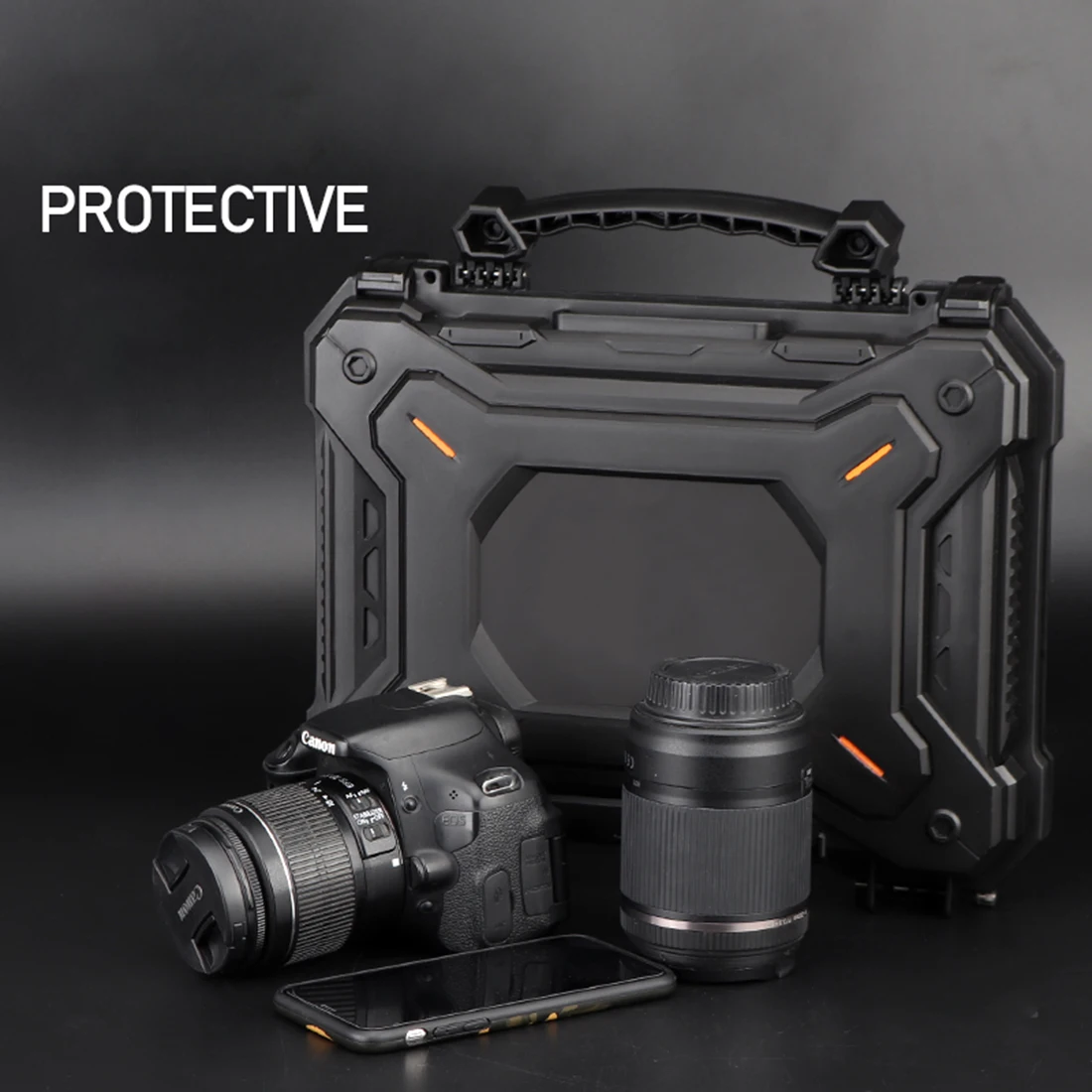 Тактический Защитный ящик WST объемом 32 см 5 л водонепроницаемый для инструментов