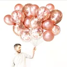Надувные шары из фольги под розовое золото воздушный шар 
