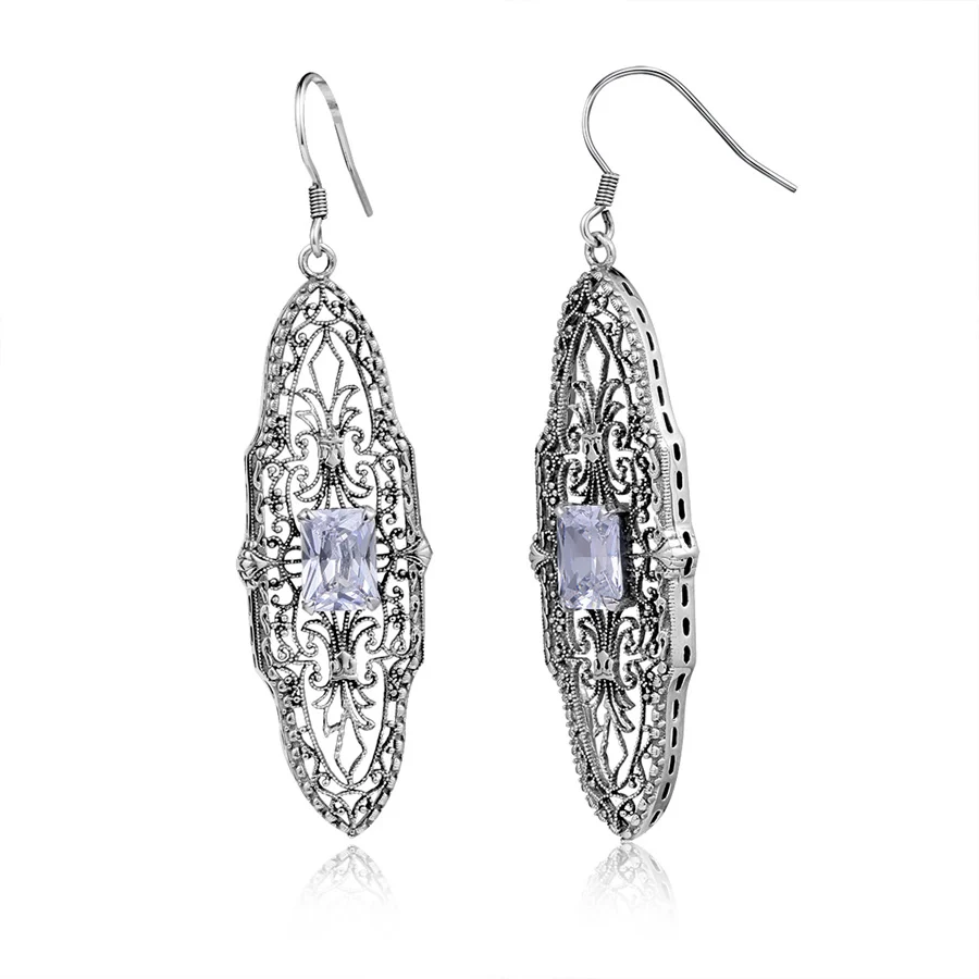 Комплект из кольца и серёг серебра 925 пробы|Ювелирные наборы| |