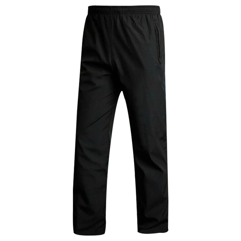 

Pantalones de chndal informales para Hombre, pantaln fino de polister, sin gemelos, para correr, ropa de calle