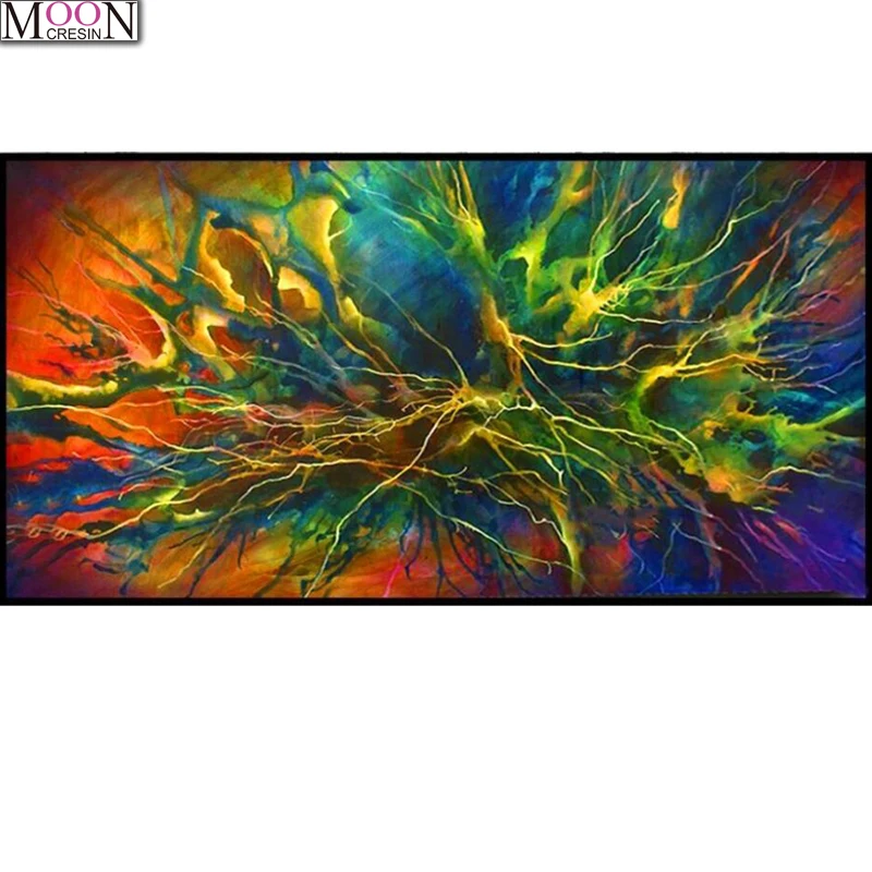 

5D DIY Diamond Painting Full Square Drill"colorful Abstract Art"Modern 3d diamond Embroidery Cross Stitch Gift Home Decor Gift