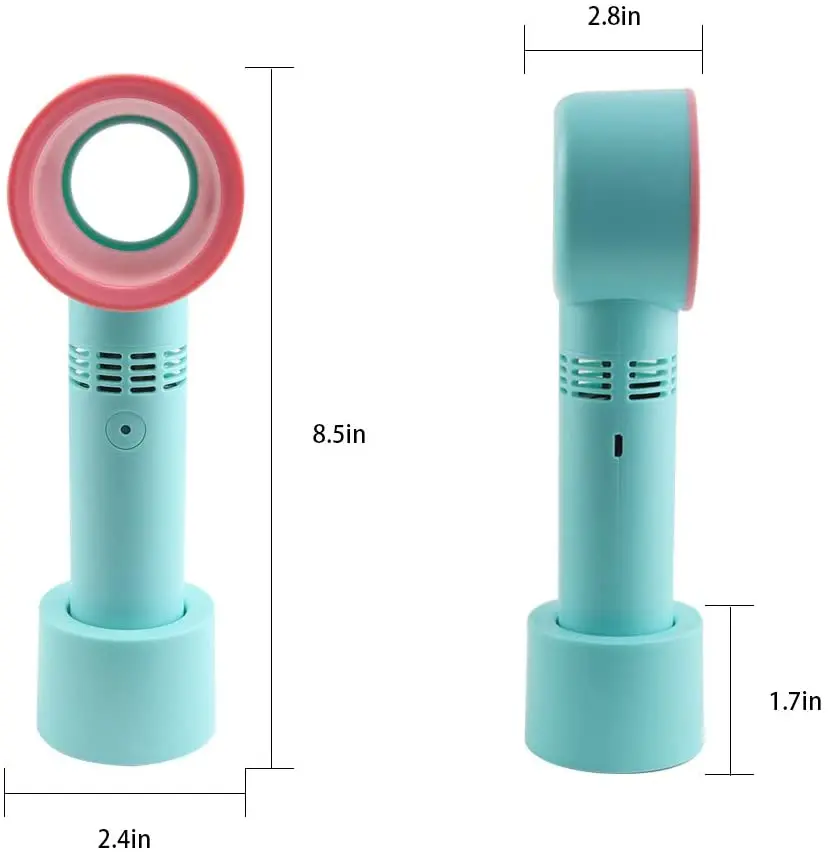 Мини-вентилятор с USB ручной беслопастной вентилятор охладитель воздуха