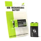 ZNTER ультра-эффективный 9V 400 мАч, USB, Перезаряжаемые 9В литий-полимерный Батарея для RC Аксессуары для видео-квадрокоптеров