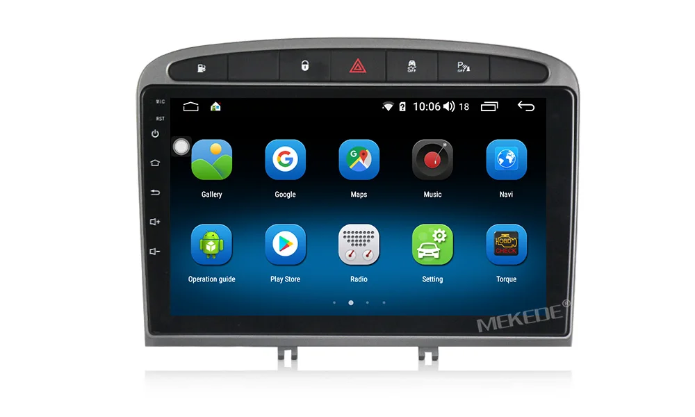MEKEDE 9853 4G LTE Android 9 4 Гб 64 ГБ Автомобильный мультимедийный плеер для peugeot 408 для peugeot 308 308SW аудио Радио стерео головное устройство