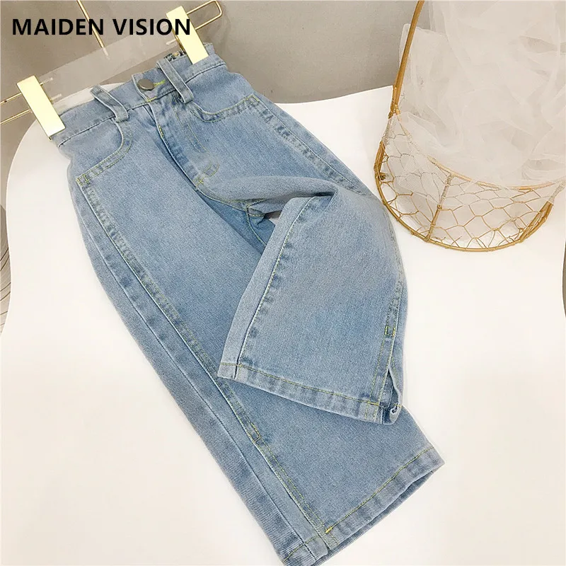 Baby Girls Jeans casual Baby Loose denim trousers Princess Denim Pants autumn fashion Children's trousers Kids Children's jeans