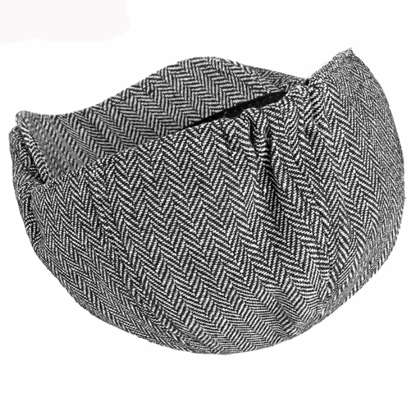 HT2825 Beret Cap Women Men Striped Artist Painter Hat Spring Autumn 6 Panels Flat Ivy Newsboy Unisex Retro Berets for | Аксессуары для